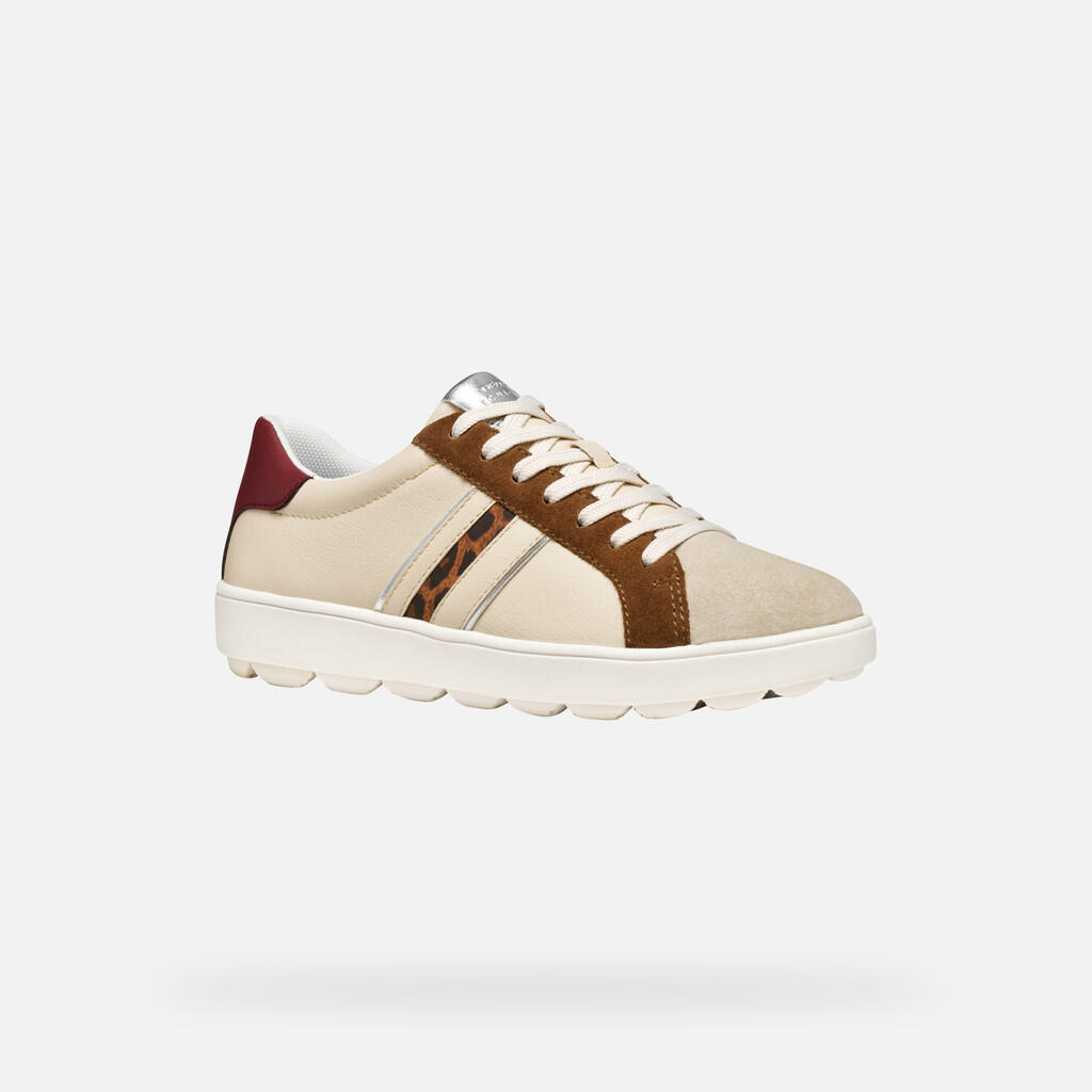 Buty GEOX D SPHERICA ECUB 1 Beżowy 3/7