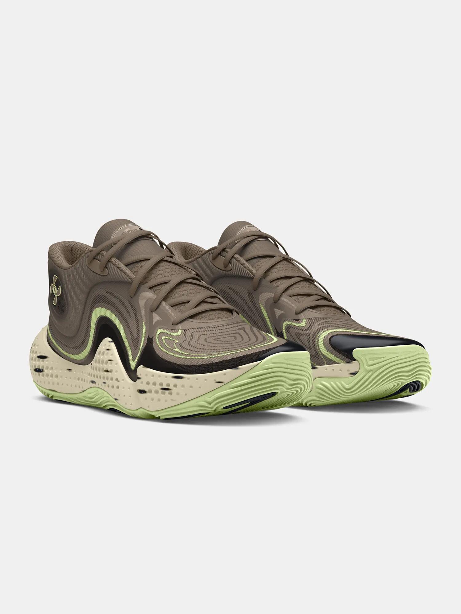Unisex cipő Under Armour UA Spawn 6 Mid CAMO 3/5