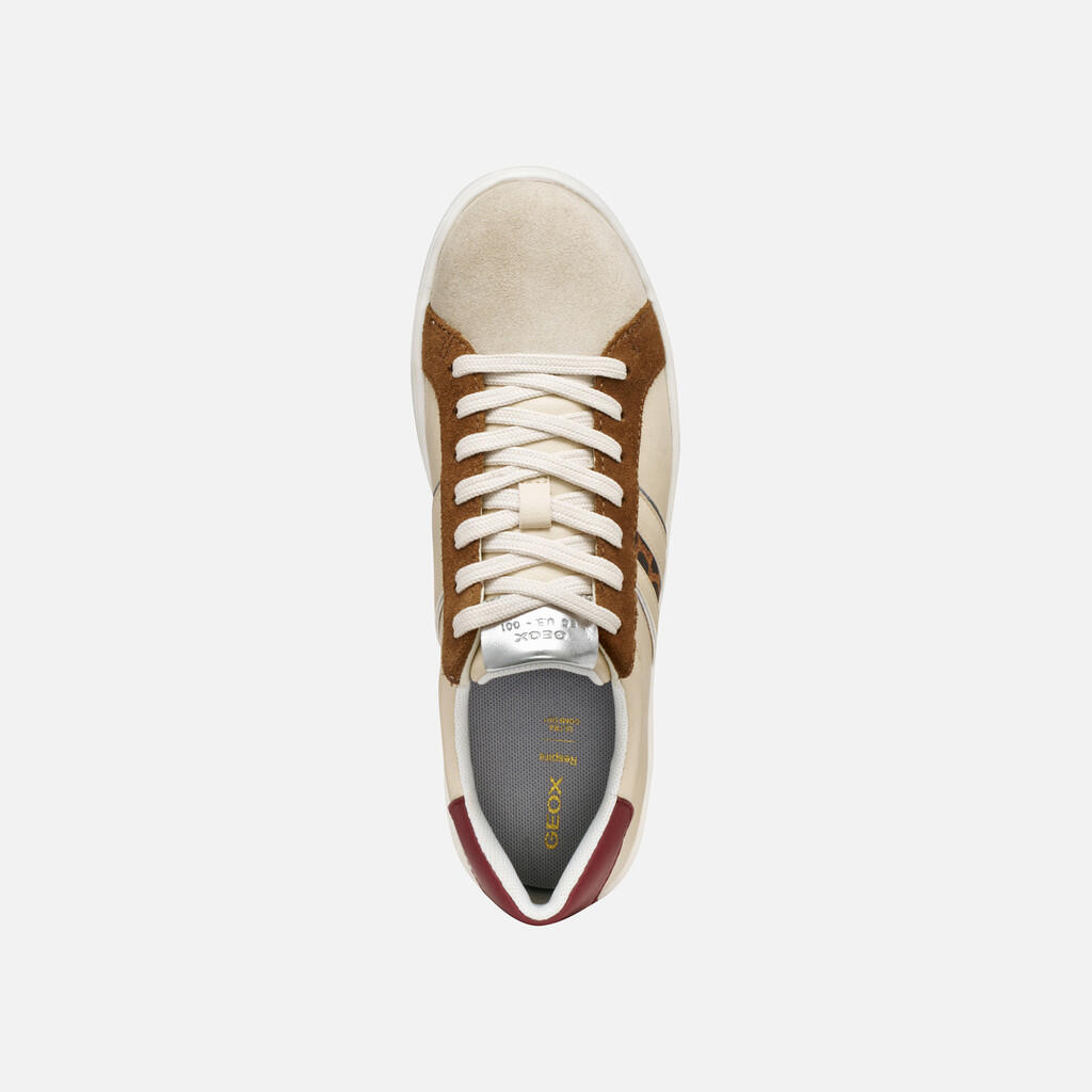 Buty GEOX D SPHERICA ECUB 1 Beżowy 6/7