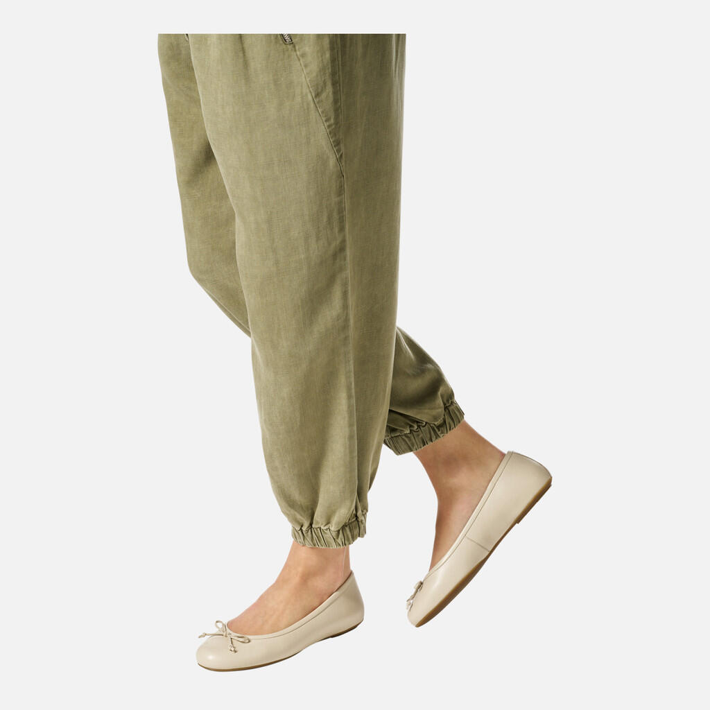 Ballerines Femme D PALMARIA Blanc Cassé 3/7