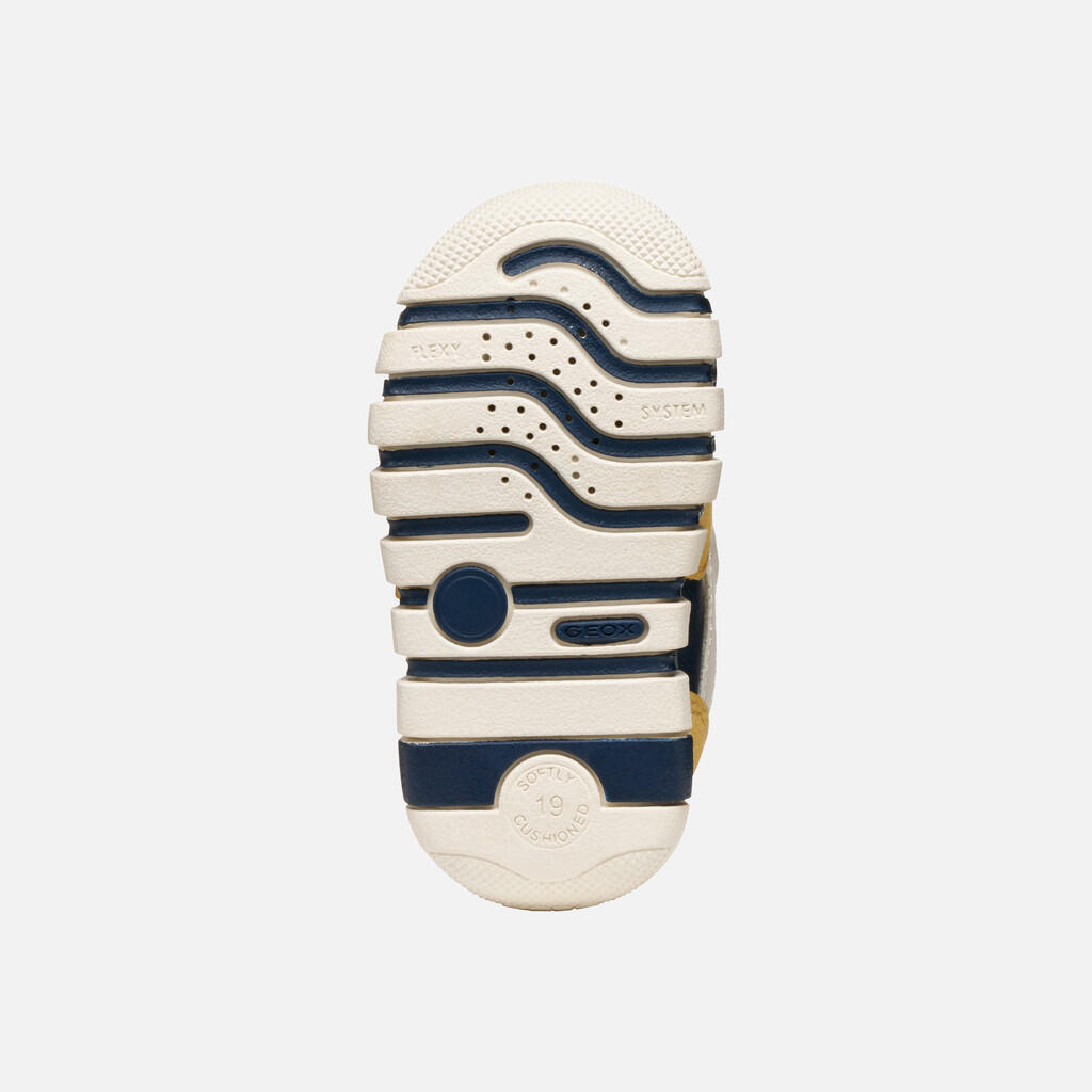 Premiers Pas Bébé Garçon IUPIDOO BABY Jaune/Bleu 7/7