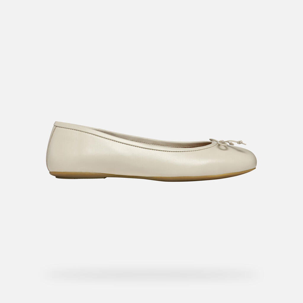 Ballerines Femme D PALMARIA Blanc Cassé 2/7