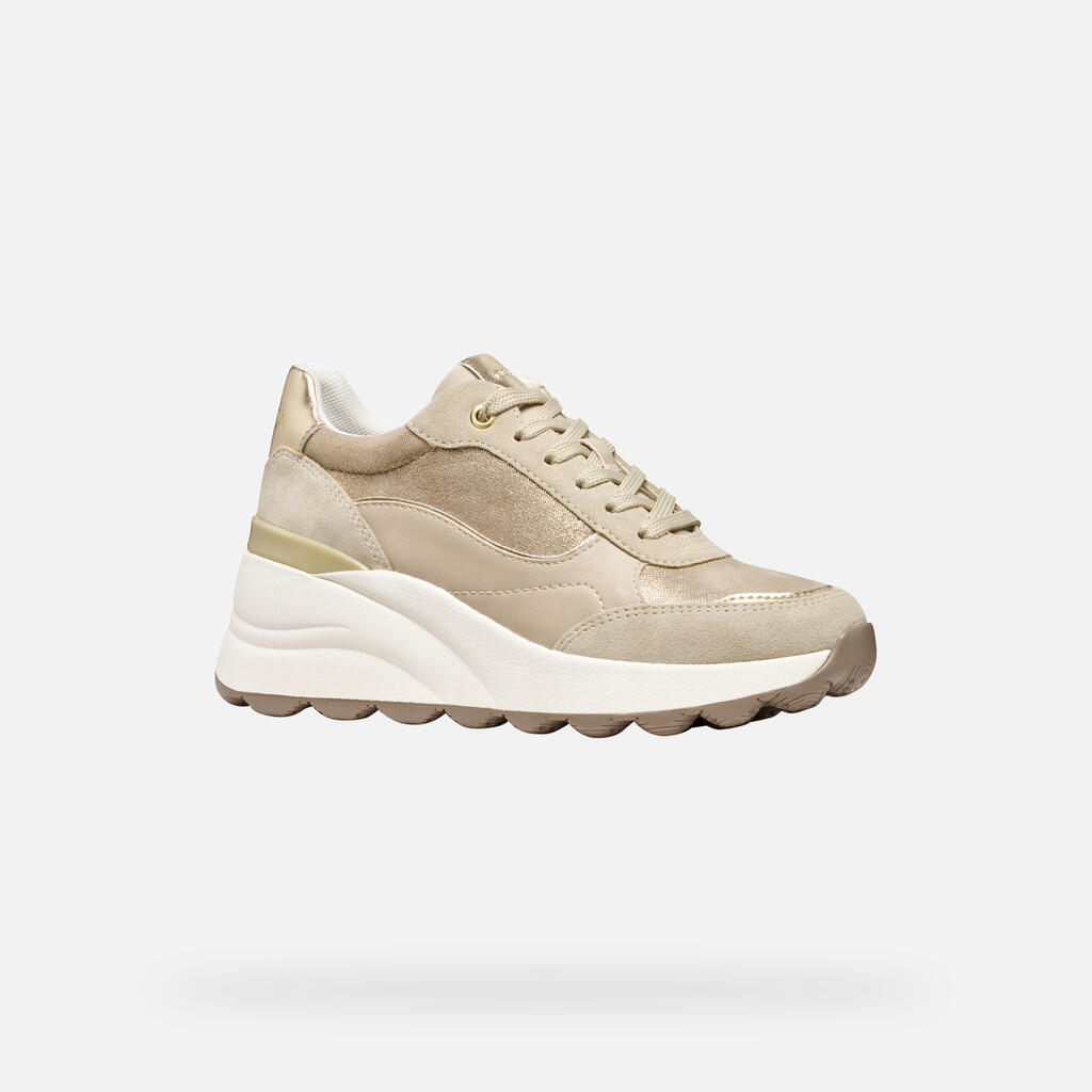 Buty GEOX D SPHERICA EC13 Beżowy 3/7