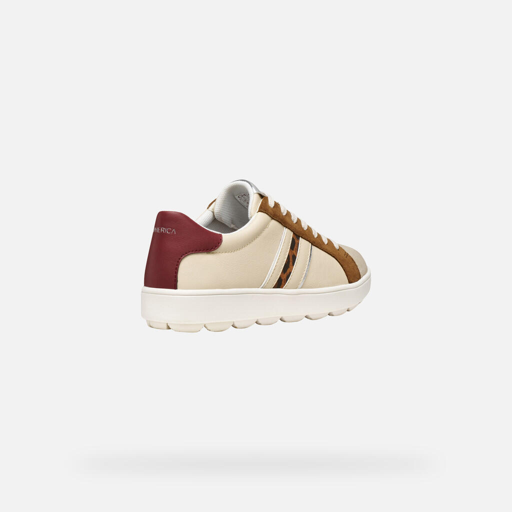 Buty GEOX D SPHERICA ECUB 1 Beżowy 5/7