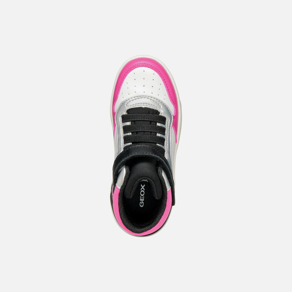 Buty GEOX J WASHIBA GIRL Wielokolorowy 7/7