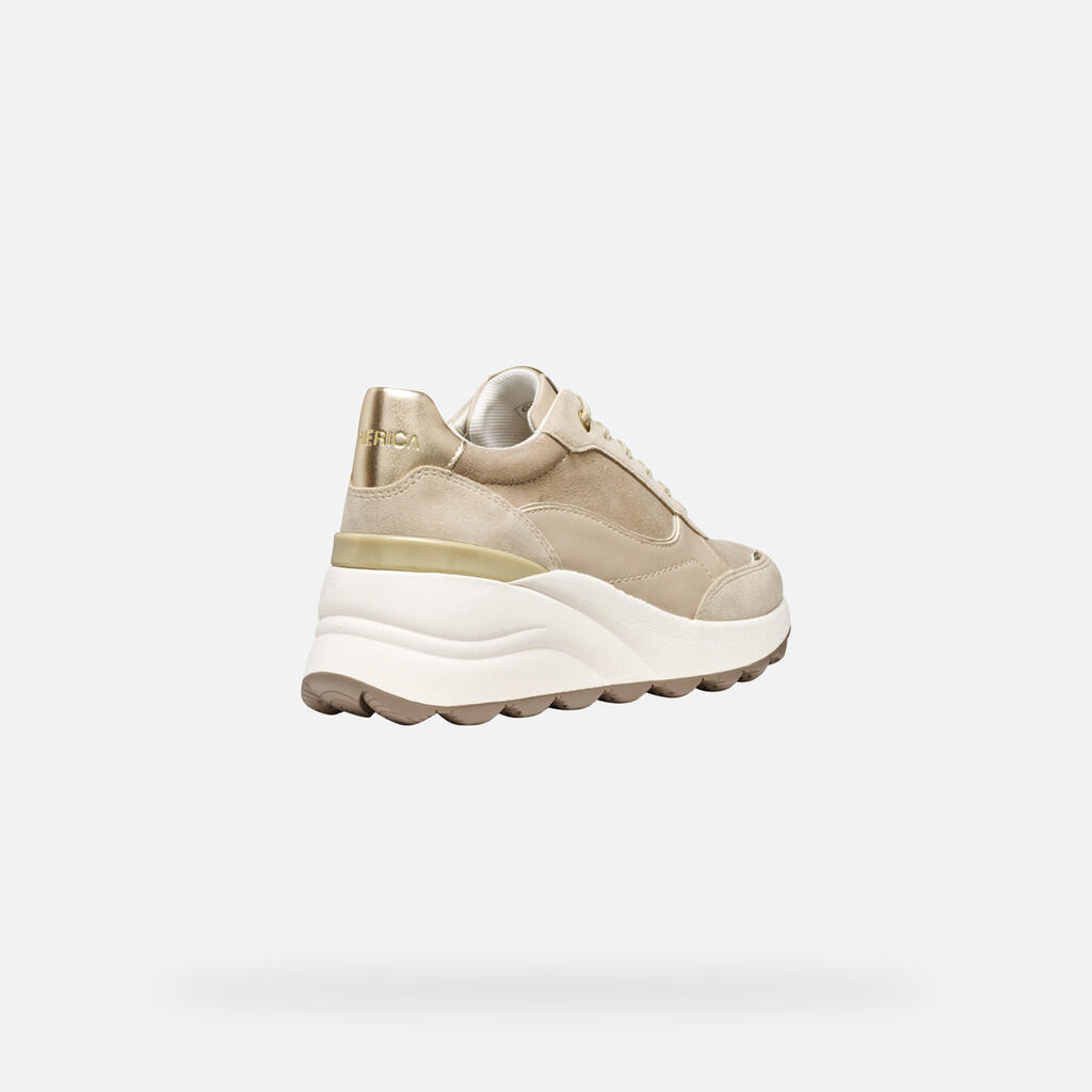 Buty GEOX D SPHERICA EC13 Beżowy 5/7