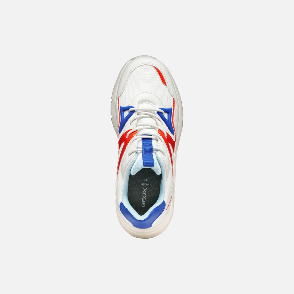 Buty GEOX J56H0C 054FU Biały 7/7