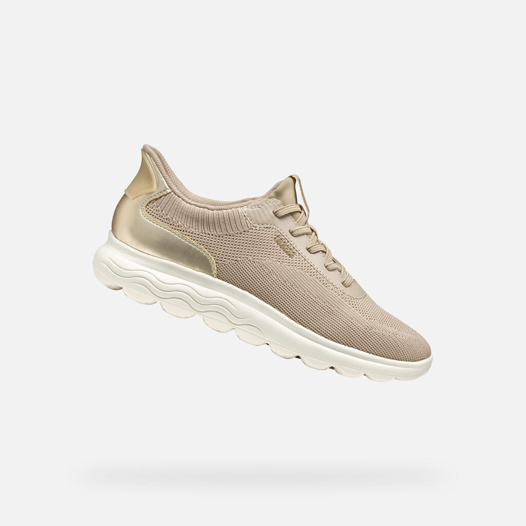 Baskets Femme Baskets Geox D557MA Beige Geox