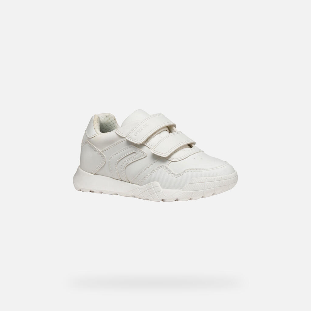 Chaussures Pour Uniforme Garçon RANN-E BOY Blanc 3/7