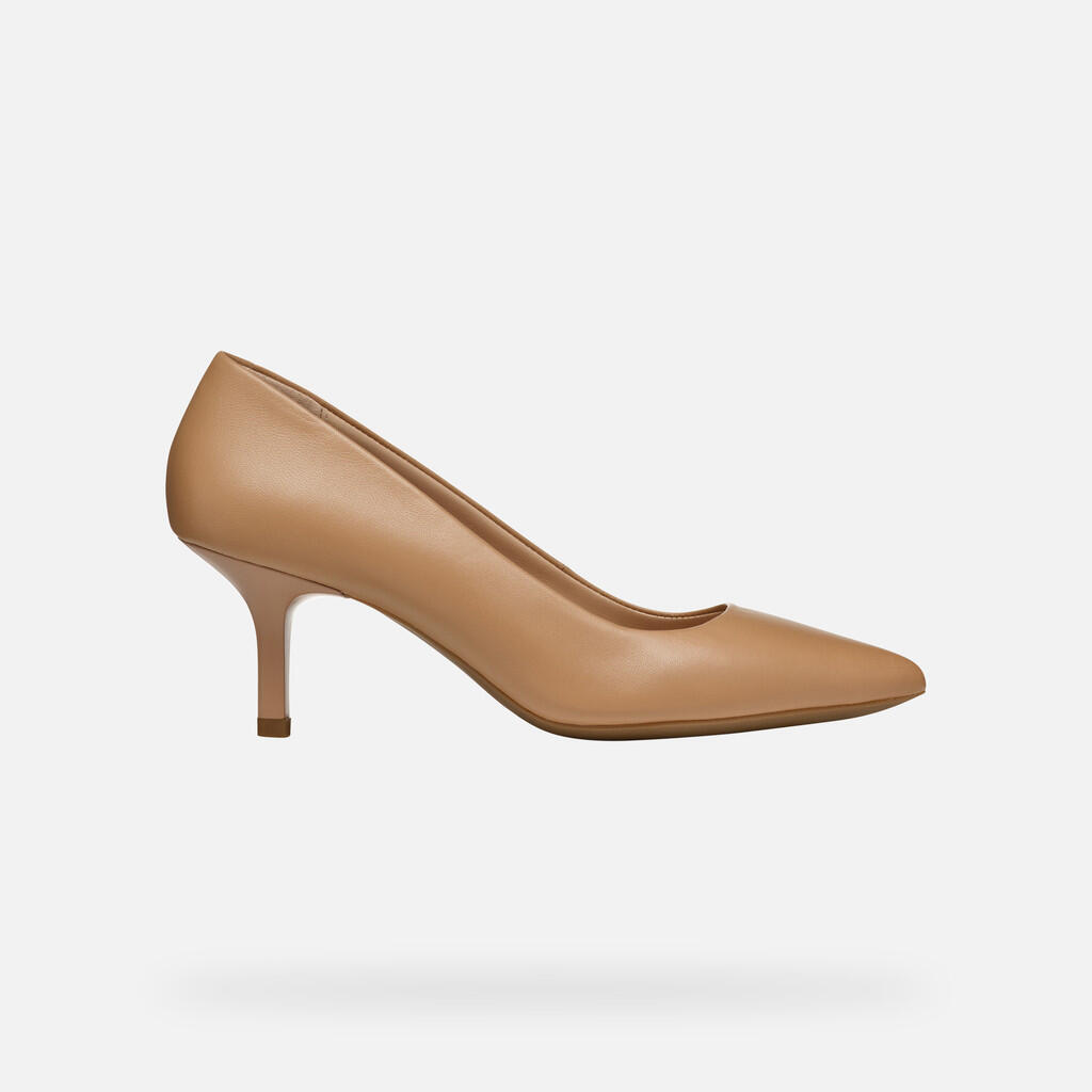 Escarpins Femme D KLEOPY Beige 2/7