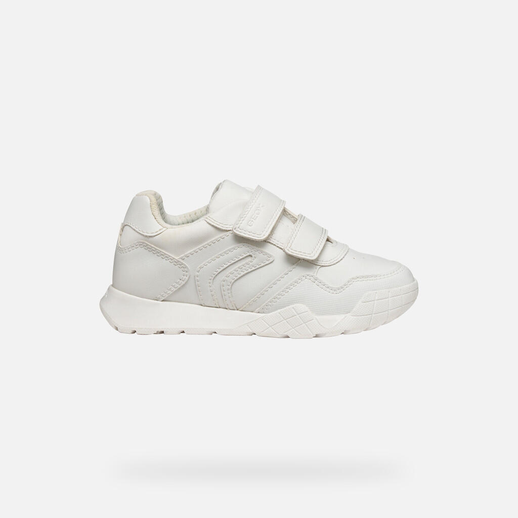 Chaussures Pour Uniforme Garçon RANN-E BOY Blanc 2/7