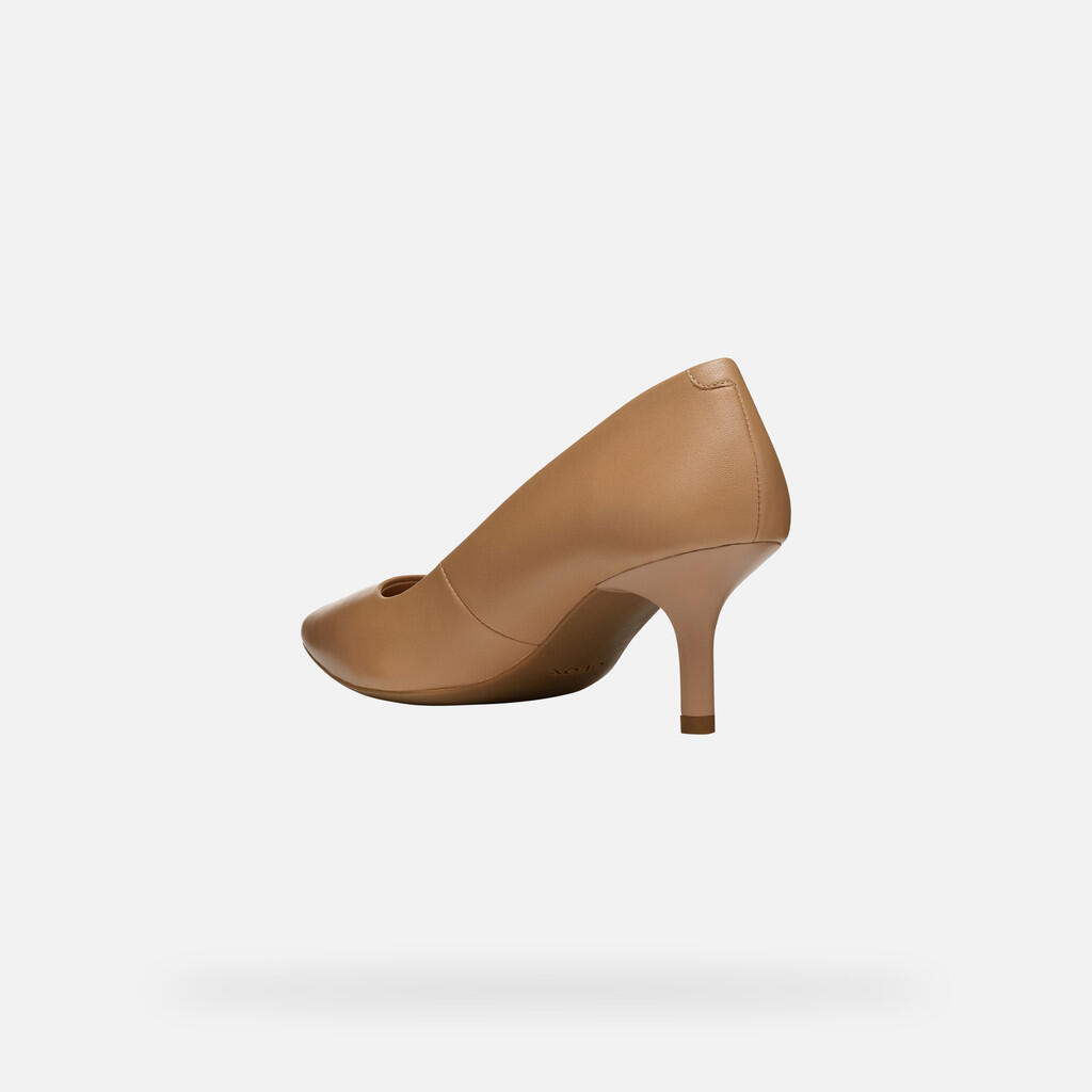 Escarpins Femme D KLEOPY Beige 6/7