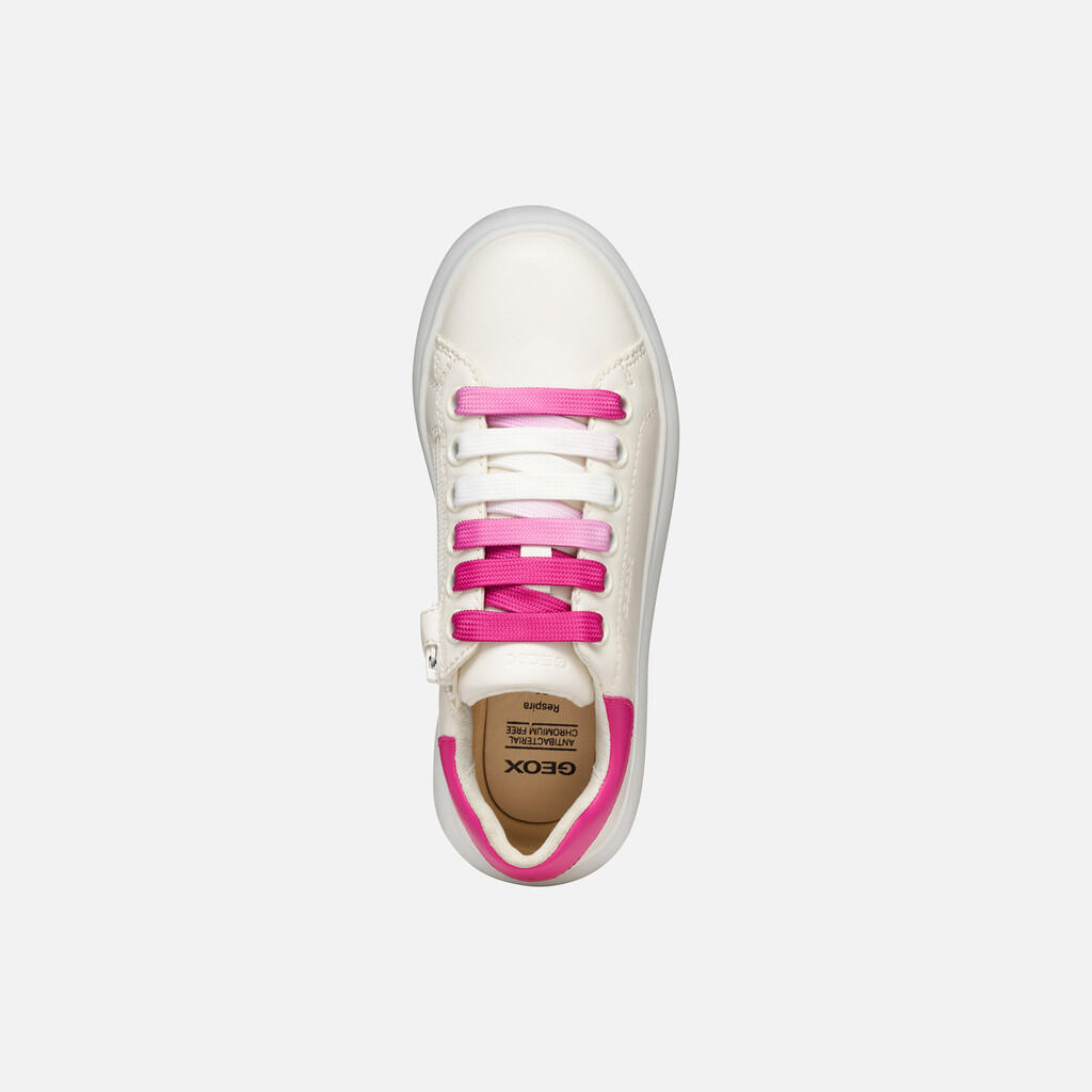 Baskets Fille PUFFYPOP GIRL Blanc/Fuchsia Foncé 7/7