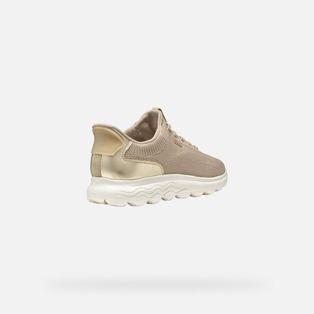 Baskets Femme Baskets Geox D557MA Beige Geox 5/7