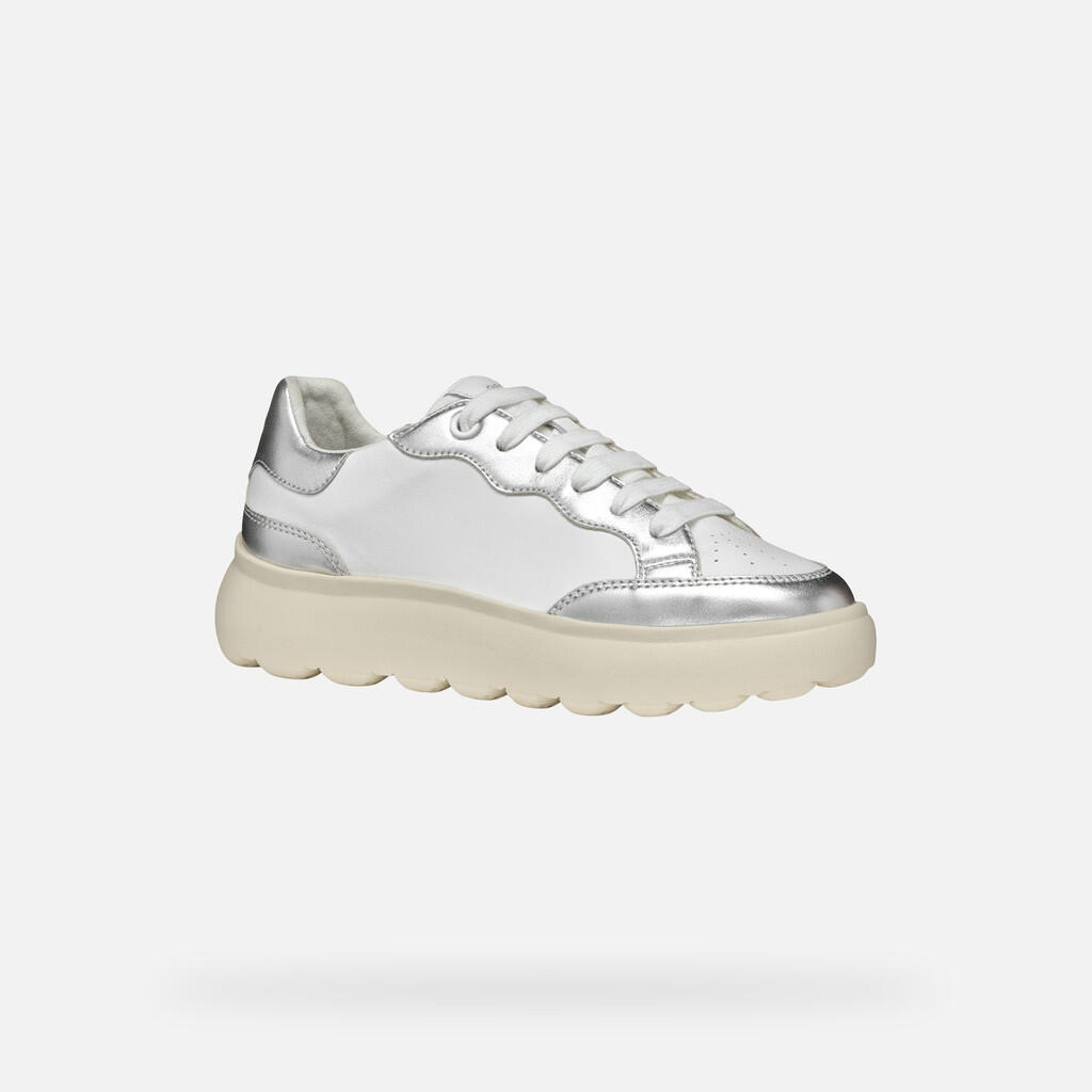 Buty GEOX D SPHERICA EC4.1 Biały 3/7