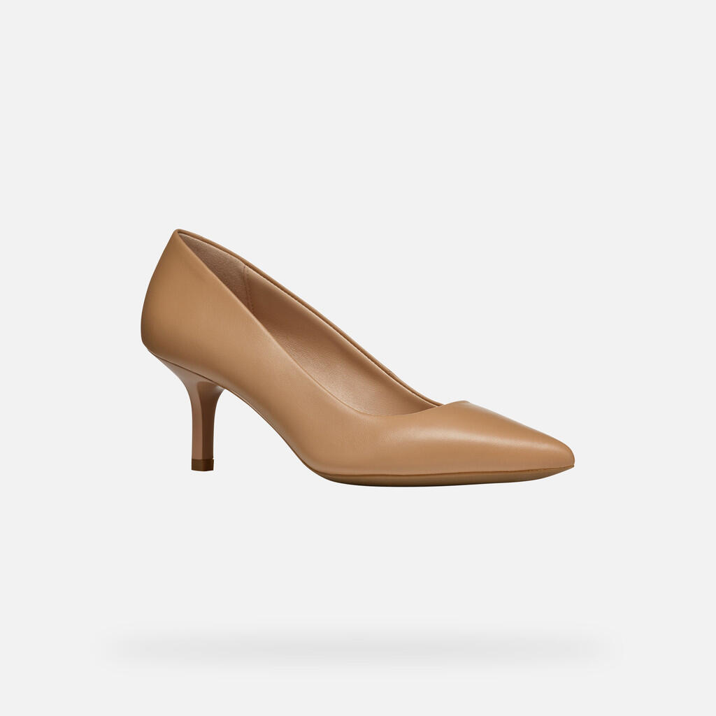 Escarpins Femme D KLEOPY Beige 5/7