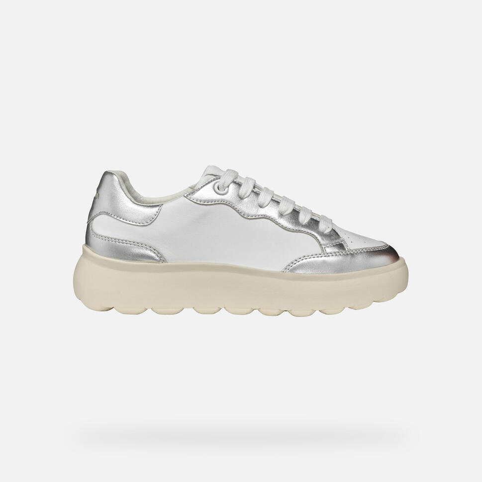 Buty GEOX D SPHERICA EC4.1 Biały