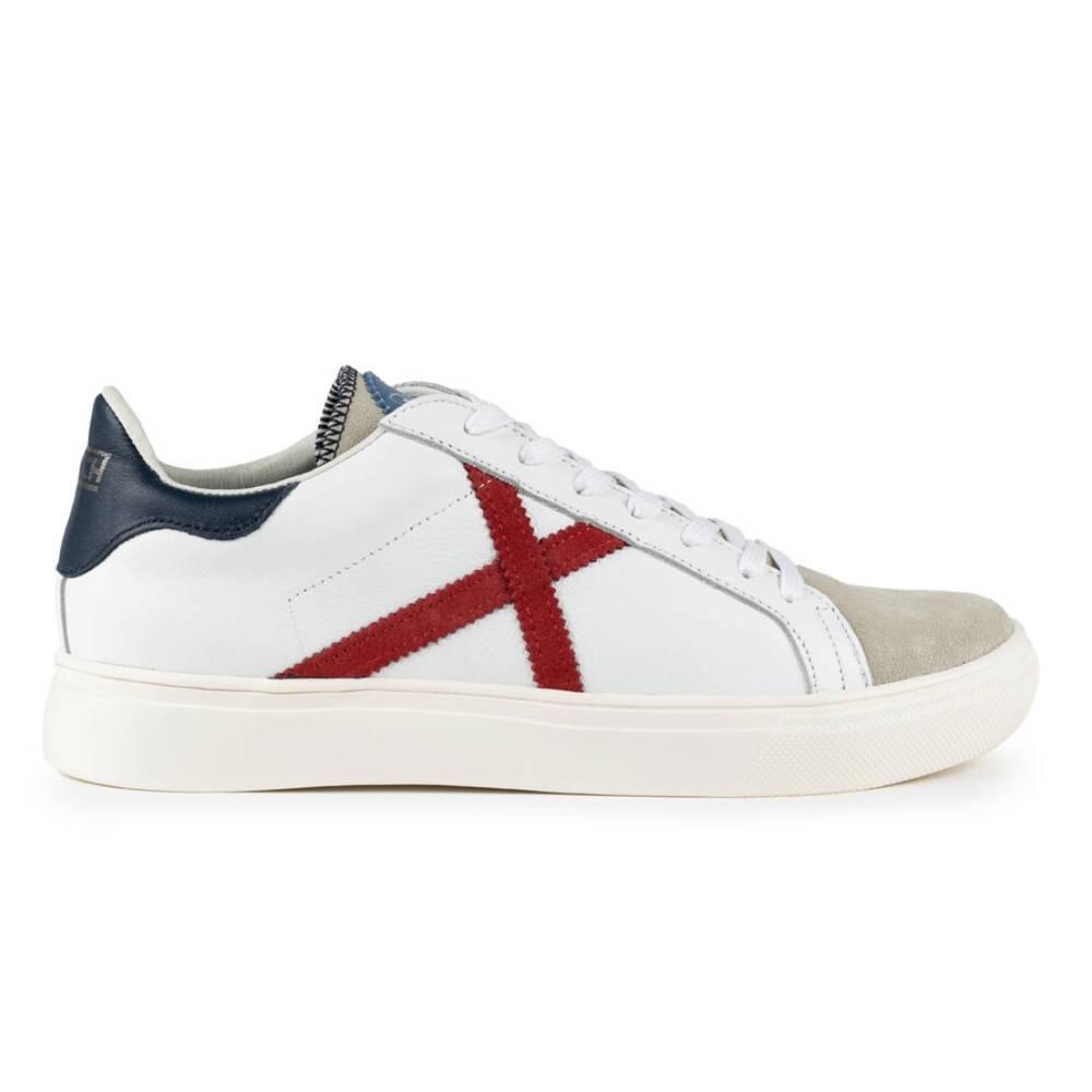 MUNICH Munich Rete 104, Sneaker Uomo - Bianco/Blu/Rosso