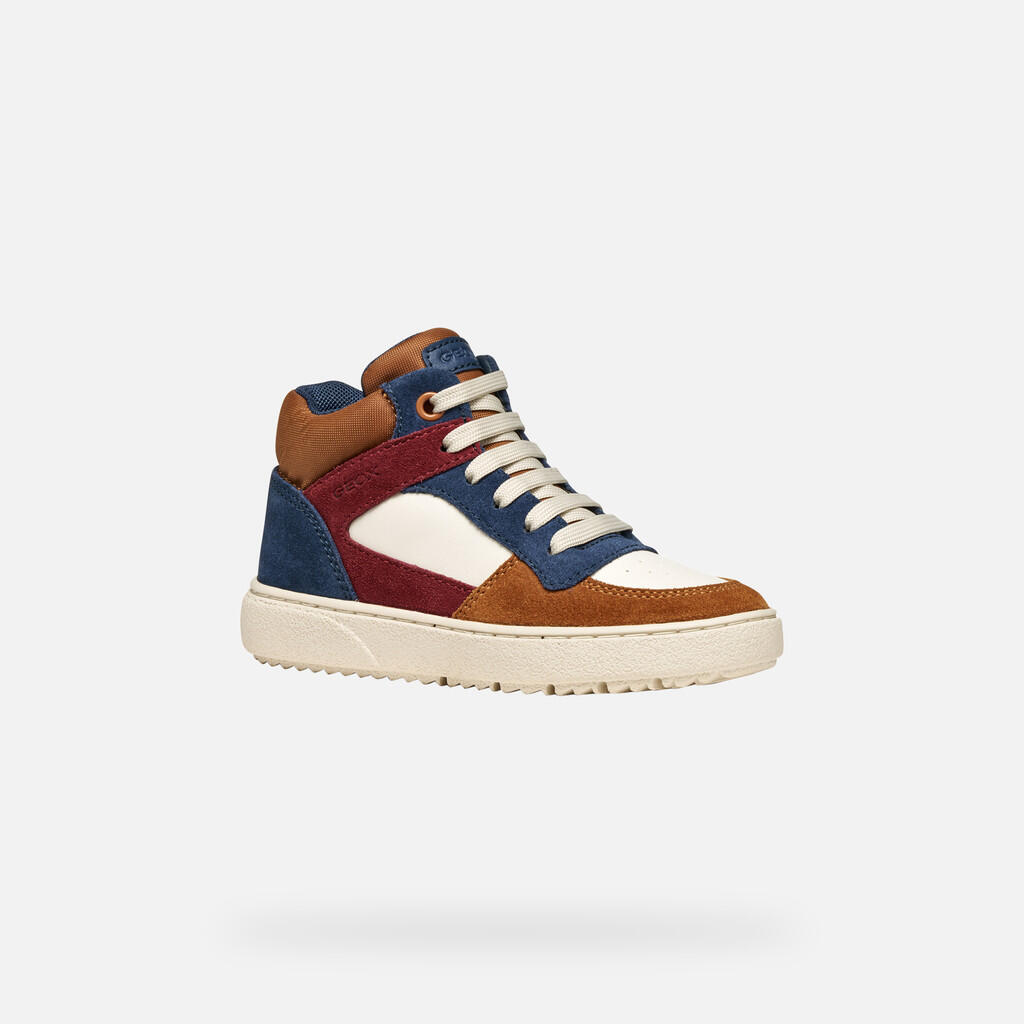 Baskets Garçon THELEVEN BOY Ivoire Clair/Marron Clair 4/7