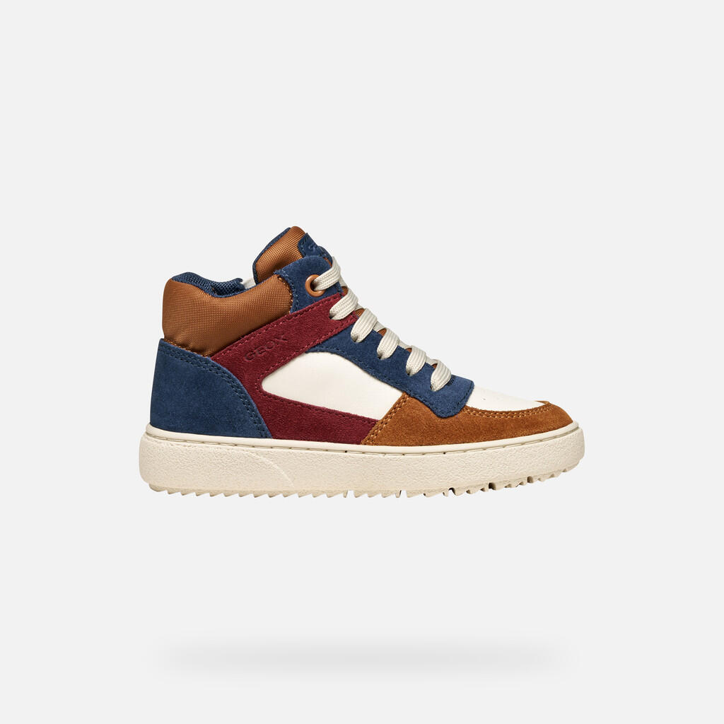 Baskets Garçon THELEVEN BOY Ivoire Clair/Marron Clair 2/7