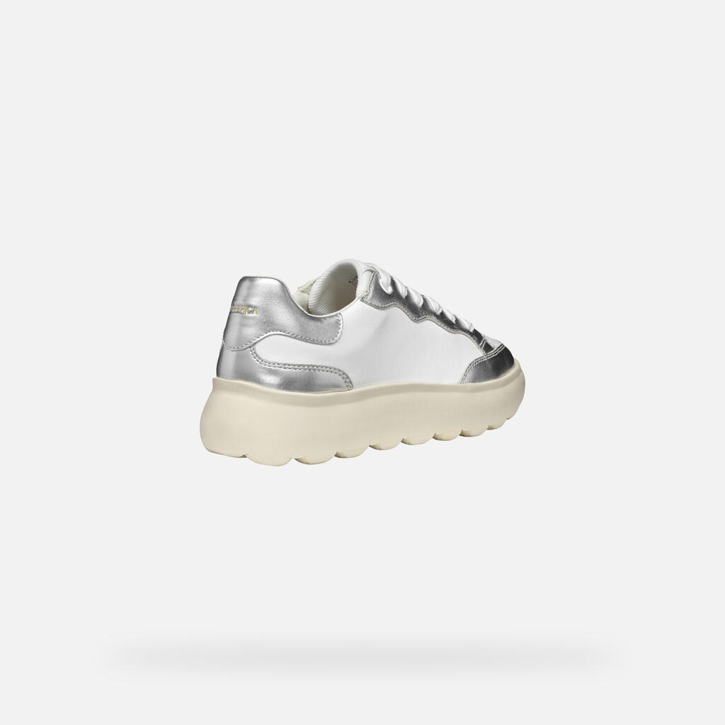 Buty GEOX D SPHERICA EC4.1 Biały 5/7