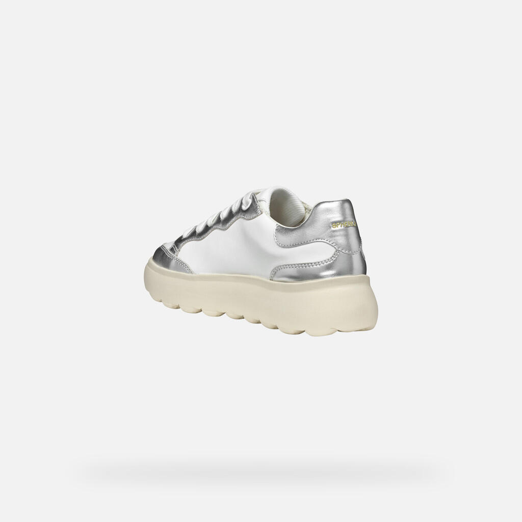 Buty GEOX D SPHERICA EC4.1 Biały 4/7