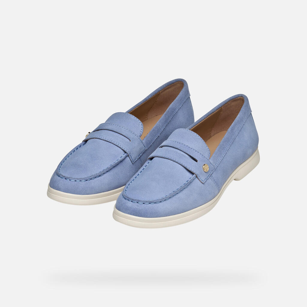 Mocassins Femme XAND 3 WOMAN Bleu Clair 4/7