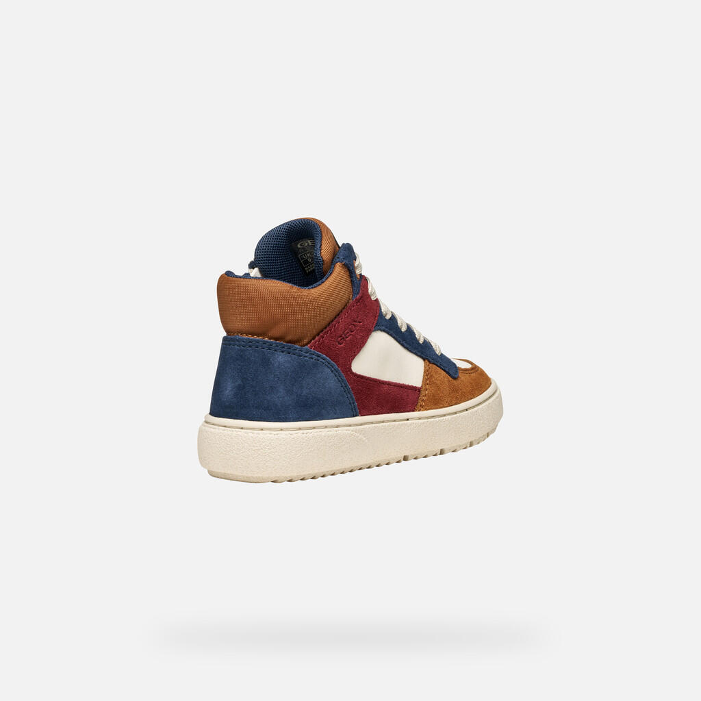 Baskets Garçon THELEVEN BOY Ivoire Clair/Marron Clair 6/7