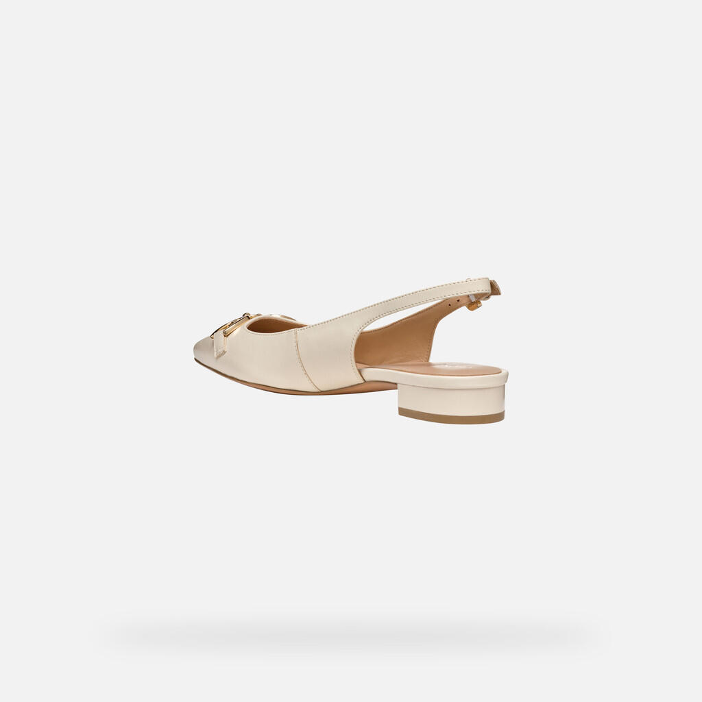 Ballerines Femme GISELDA15 WOMAN Blanc Cassé 4/7