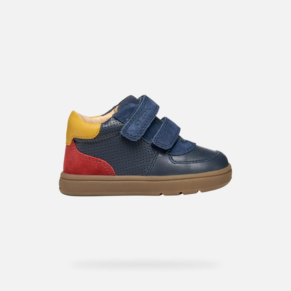 Buty GEOX B BIGLIA BOY Niebieski