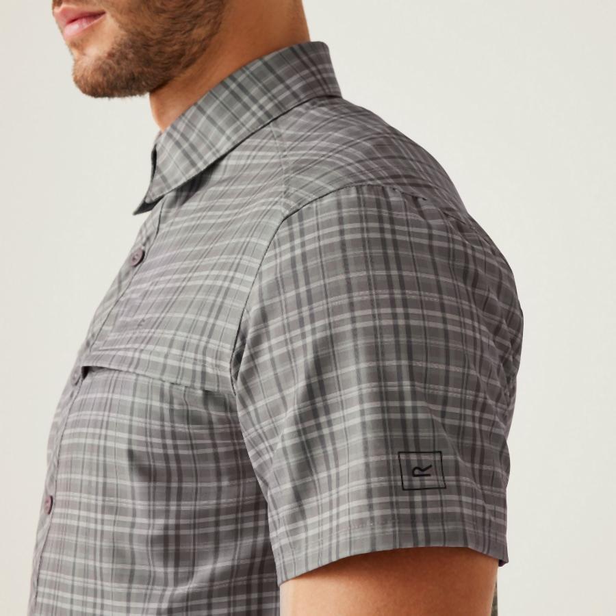 Camisa de manga comprida Regatta Travel Packaway 3/6