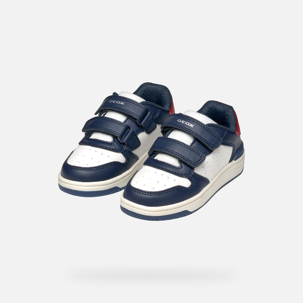 Baskets Garçon WASHIBA BOY Bleu Marine/Blanc 3/7