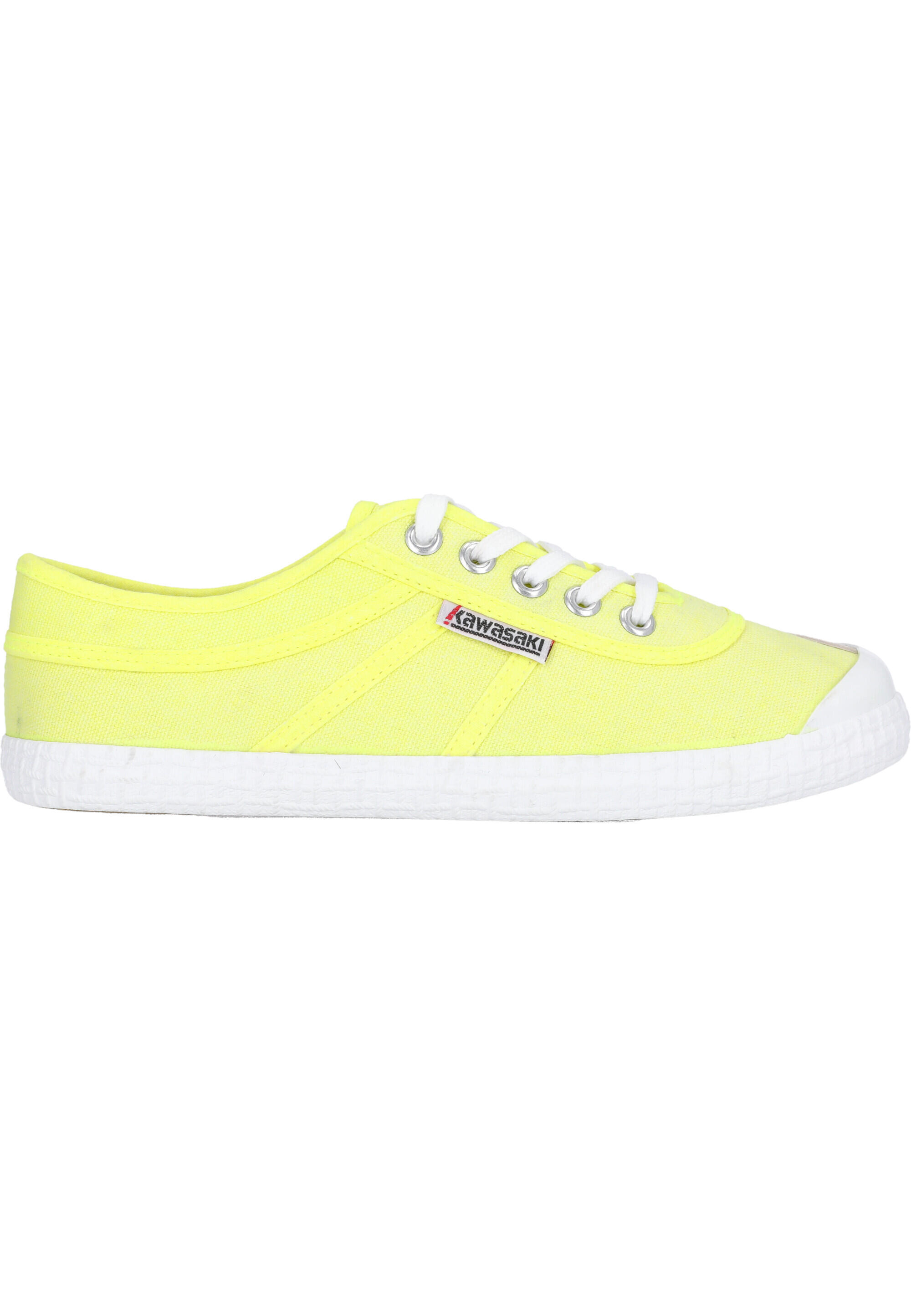 Kawasaki Original Neon Canvas shoe K202428 5001 Safety Yellow 3/5
