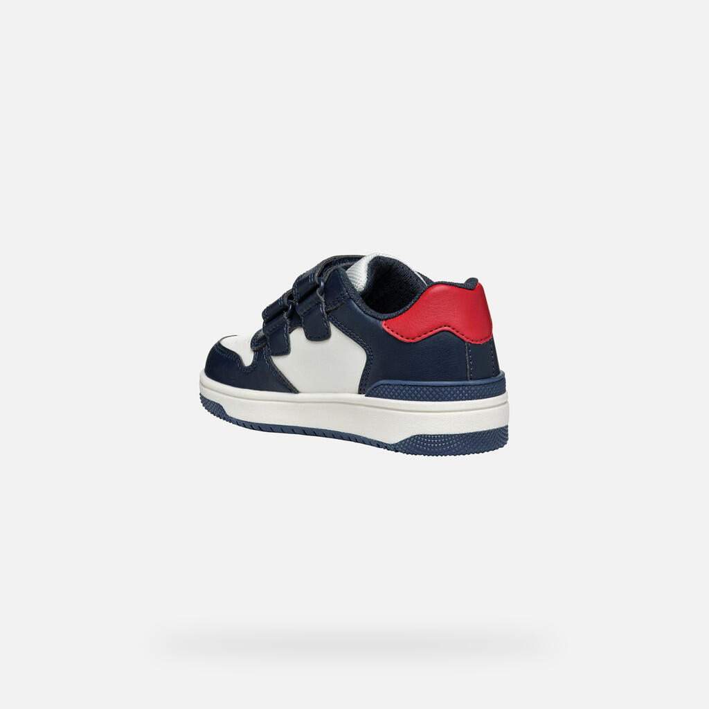 Baskets Garçon WASHIBA BOY Bleu Marine/Blanc 5/7