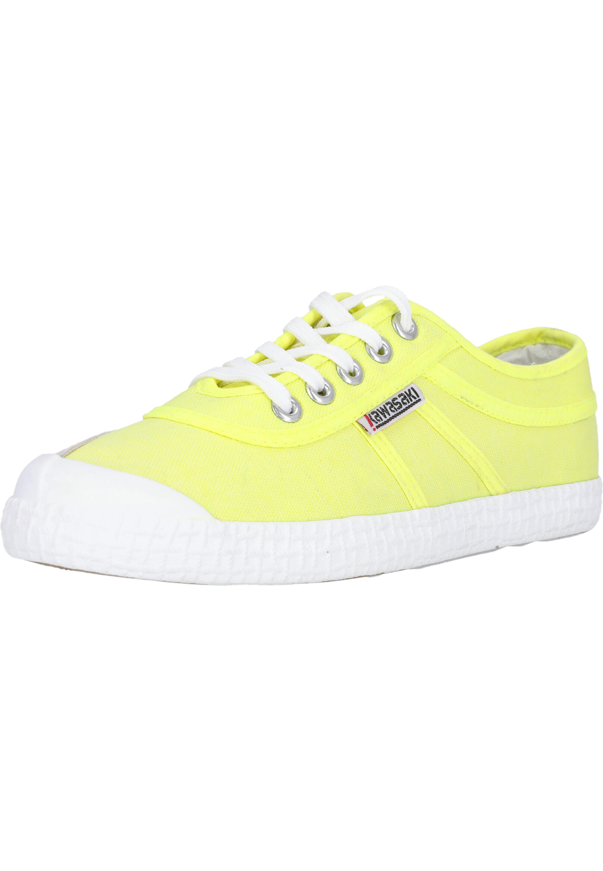 Kawasaki Original Neon Canvas shoe K202428 5001 Safety Yellow 2/5