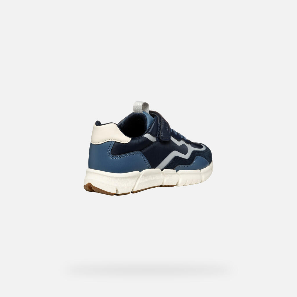 Baskets Garçon FLEXYPER BOY Bleu Marine/Gris Clair 6/7