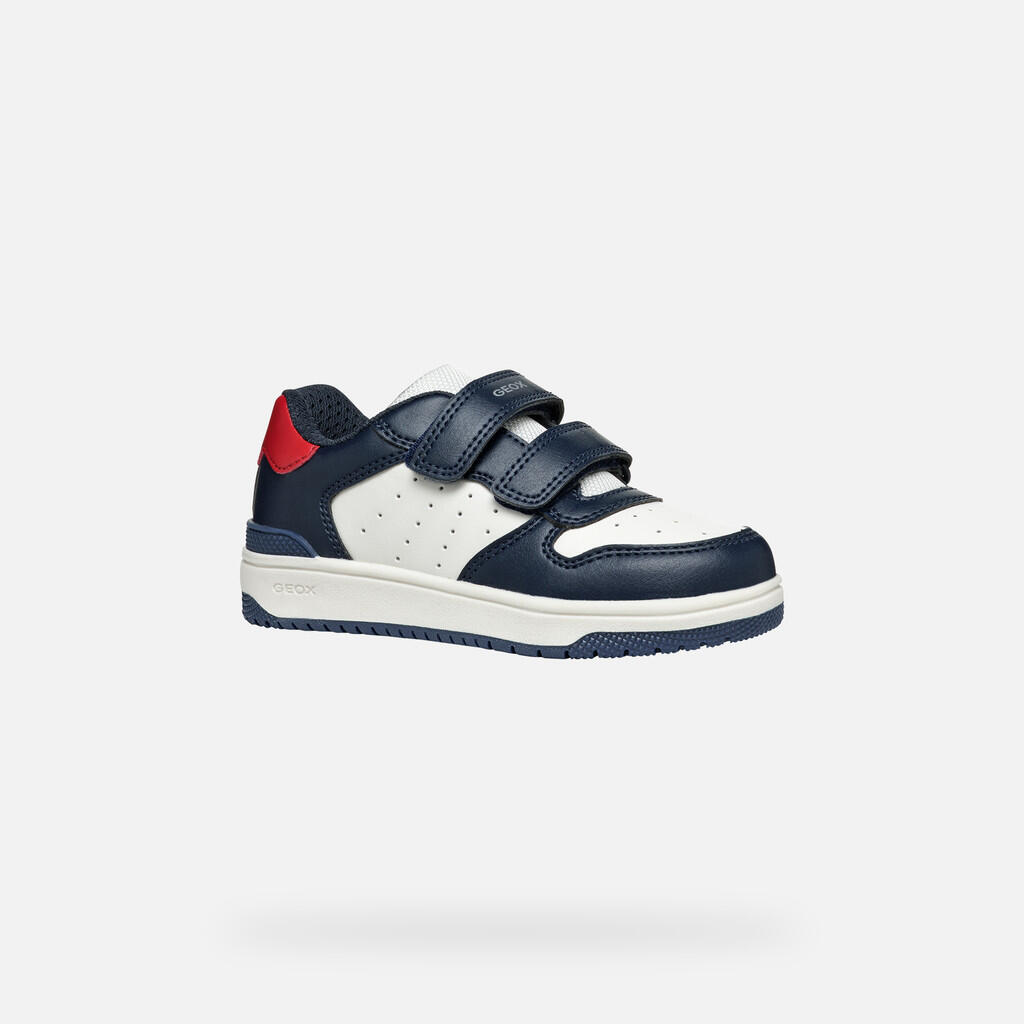 Baskets Garçon WASHIBA BOY Bleu Marine/Blanc 4/7