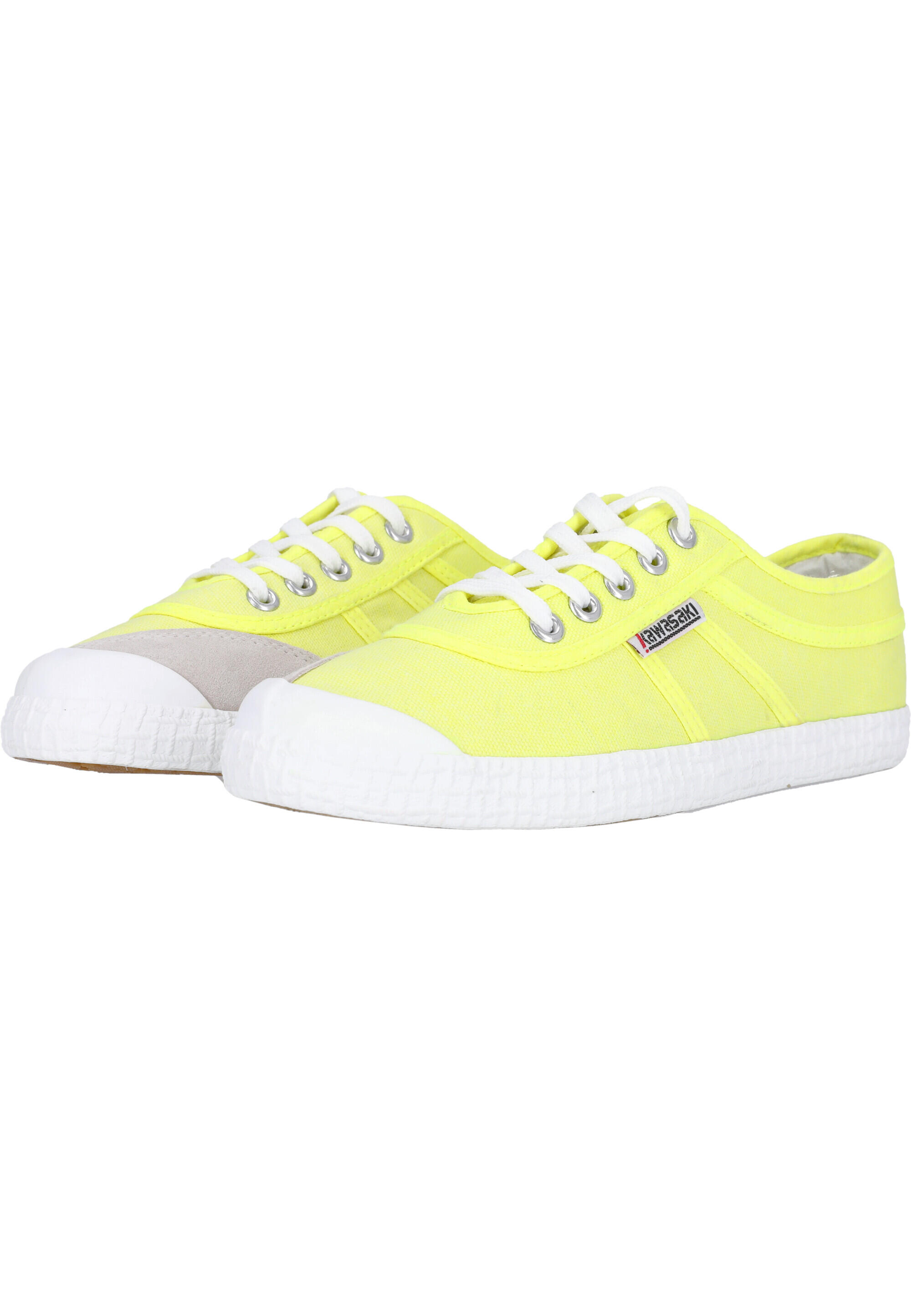 Kawasaki Original Neon Canvas shoe K202428 5001 Safety Yellow 5/5