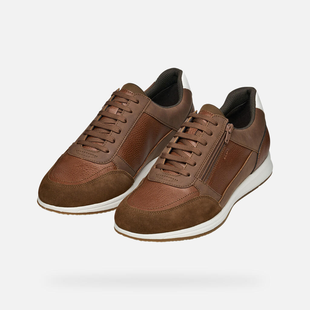 Baskets Homme U AVERY Cognac 4/7