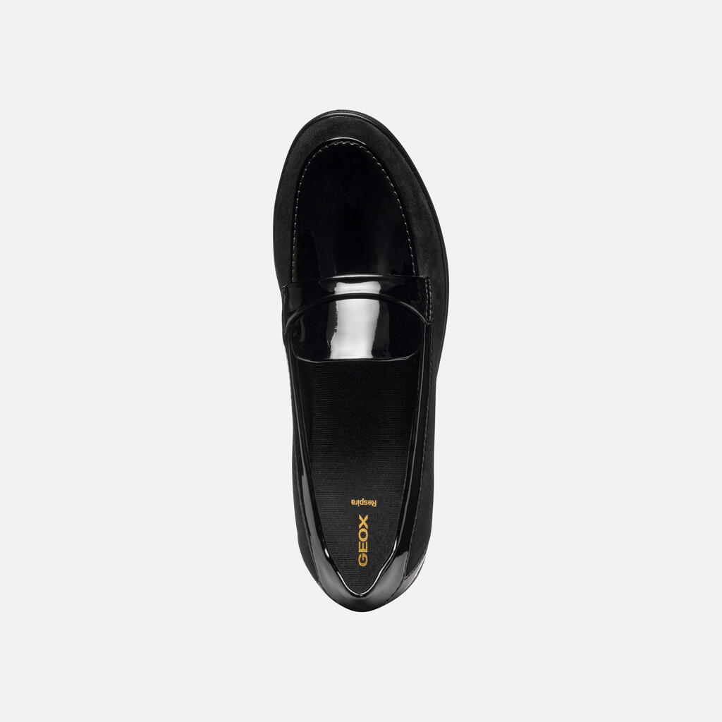 Mocassins Femme D ILDE Noir 6/7