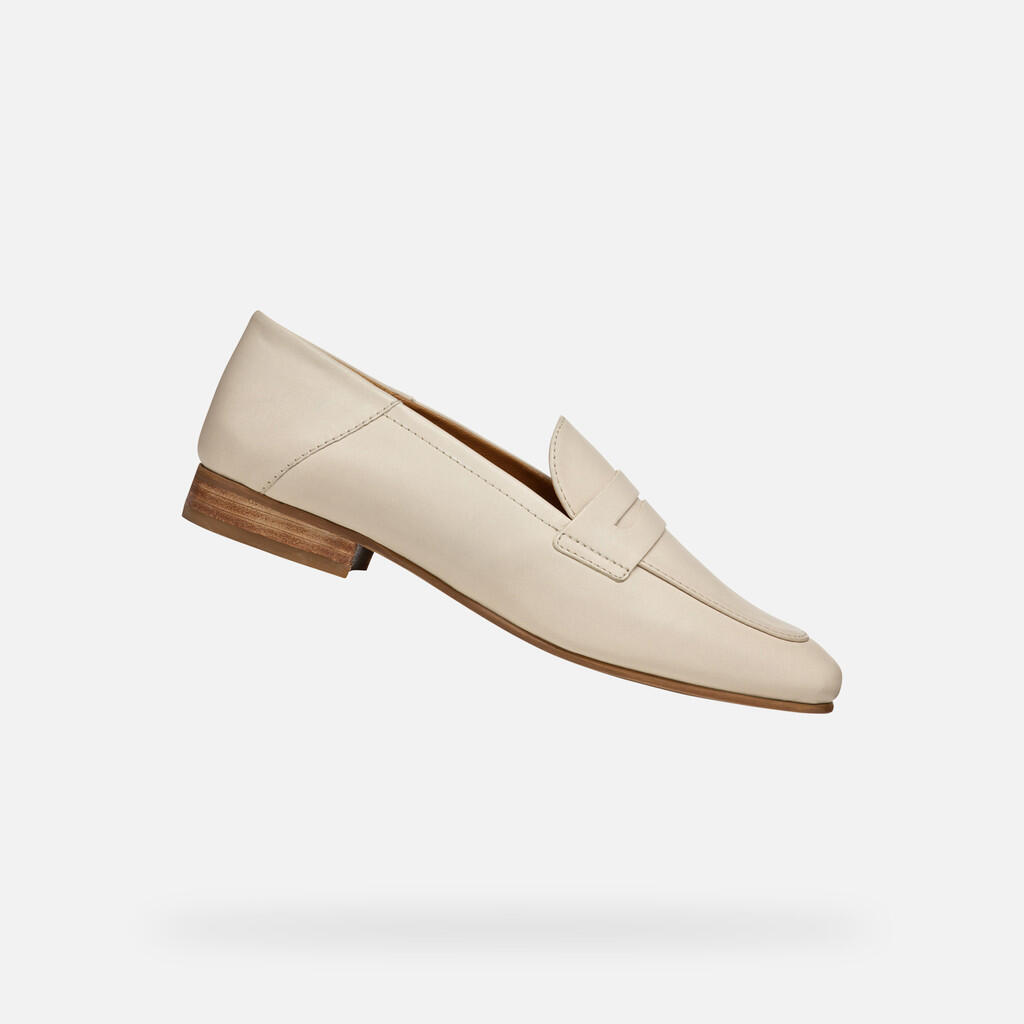 Geox Mocassins Femininas Mantinea Mulher Bege da Decathlon
