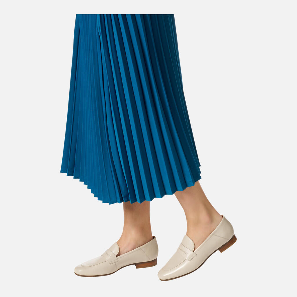 Mocassins Femme D MANTINEA Blanc Cassé 3/7