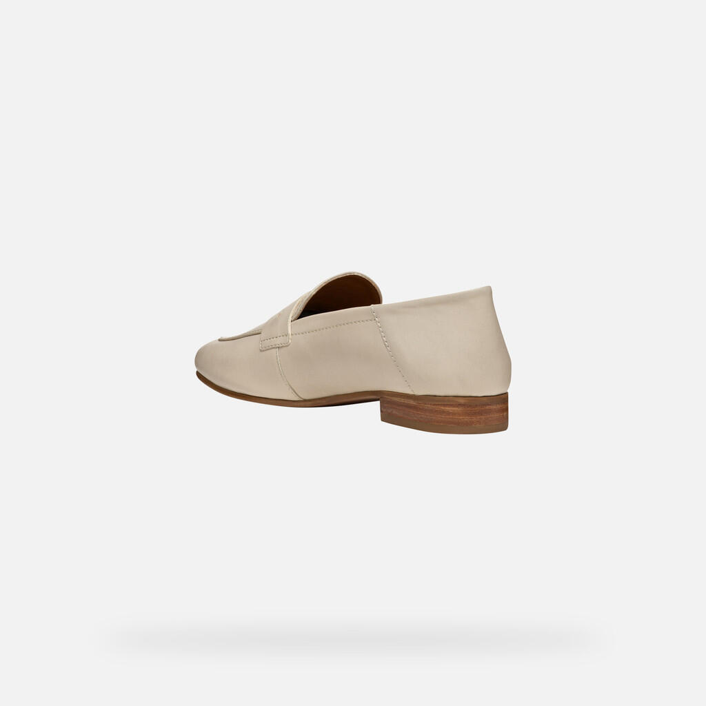 Mocassins Femme D MANTINEA Blanc Cassé 6/7