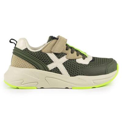 Zapatillas MUNICH Mini Track VCO 105 Verde Niños