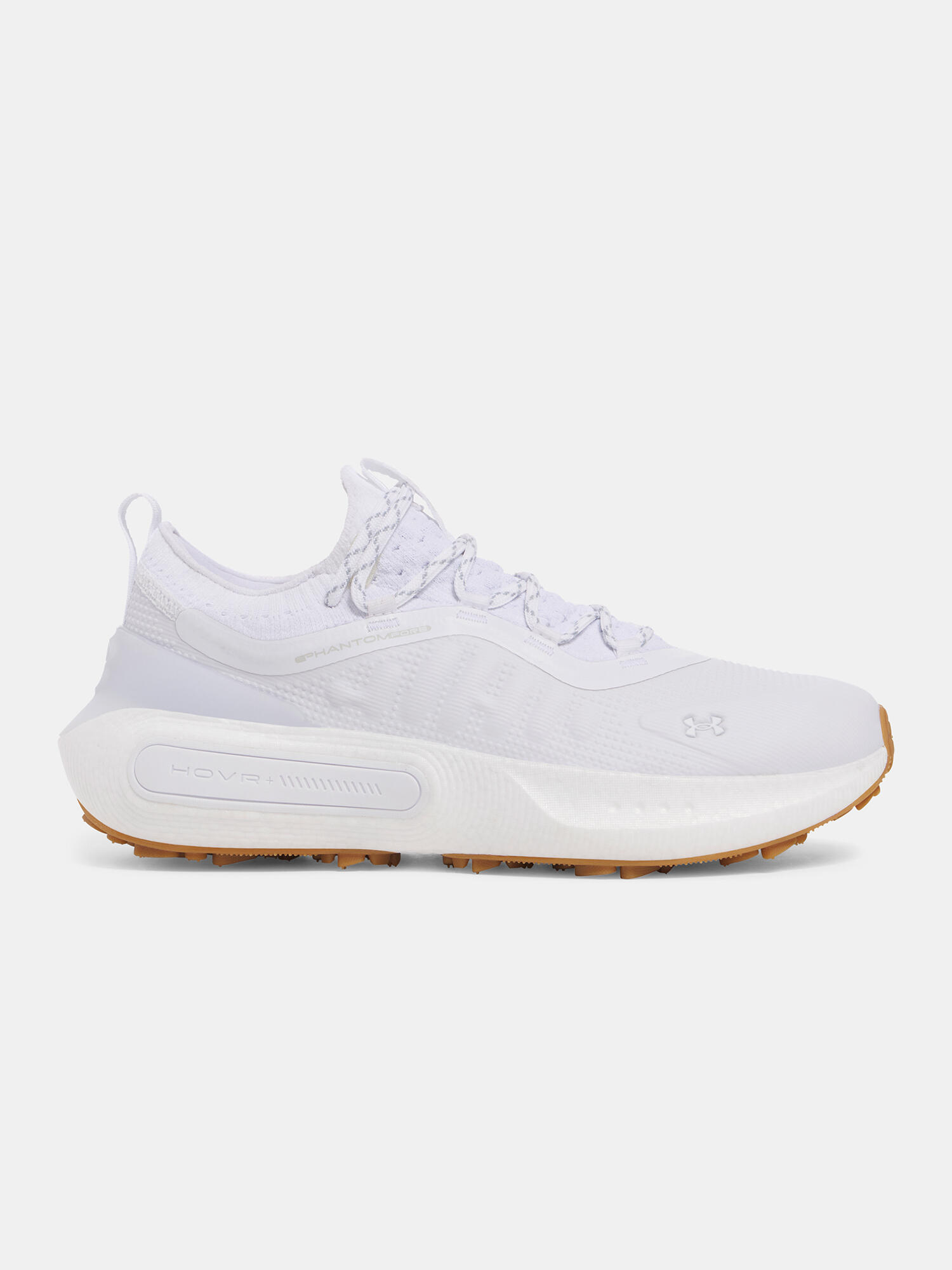 Chaussures de golf Under Armour Phantom Fore pour homme, blanches 1/5