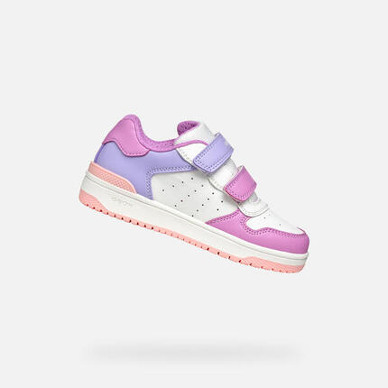 Baskets Fille WASHIBA JUNIOR Rose Clair/Bleu Eau
