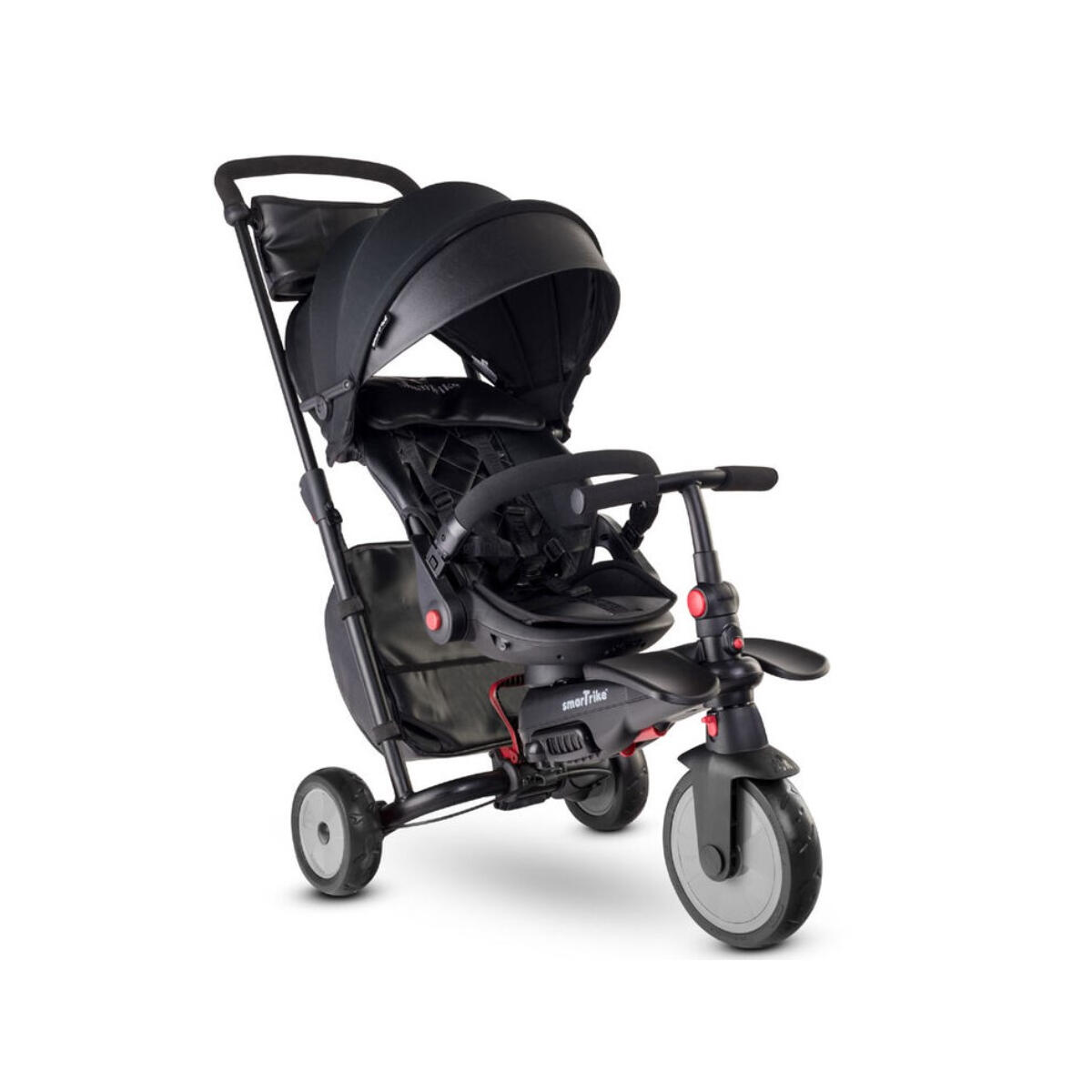 Smartrike - Tricycle Str7 Urban - Noir - Draisienne - Rose - Taille Unique - Decathlon