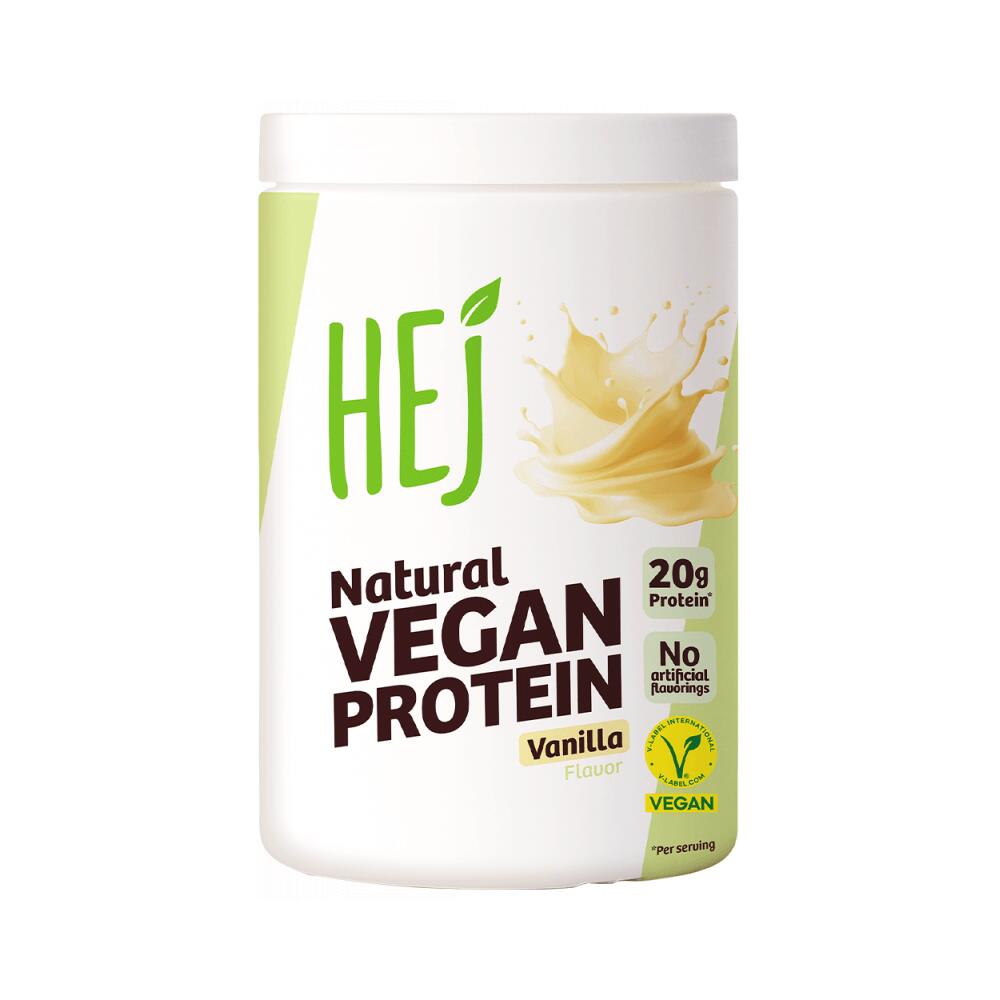 HEJ HEJ Natural Vegan Protein (900g) Vanilla - Eiwitten - Veganistisch eiwit