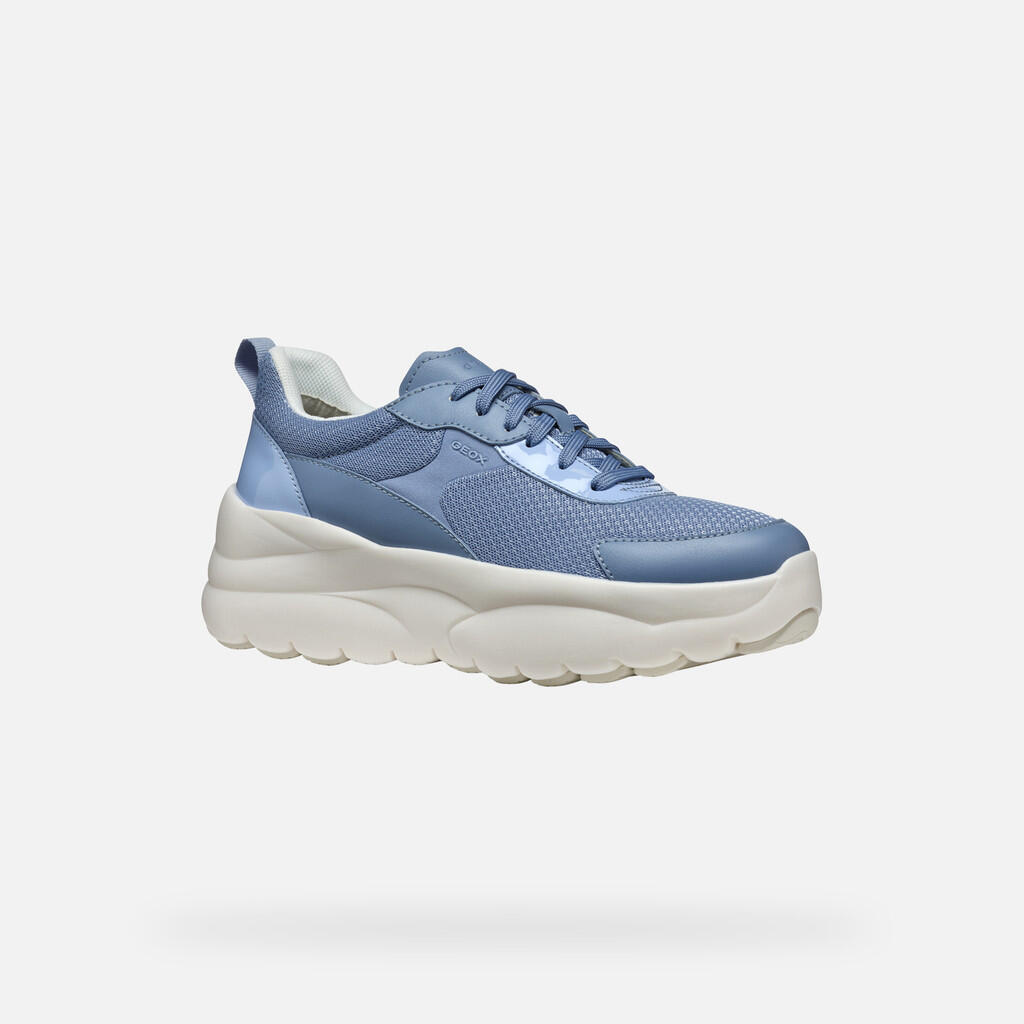 Baskets Femme D XTORS Bleu Clair 3/7