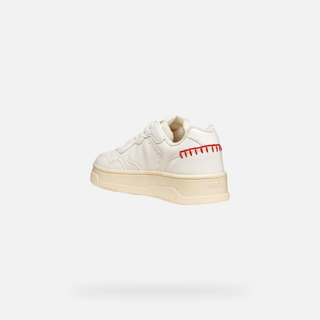 Buty GEOX J56NLC 000BC Biały 5/7